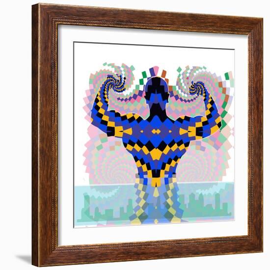 Minotaur 1-Teofilo Olivieri-Framed Giclee Print