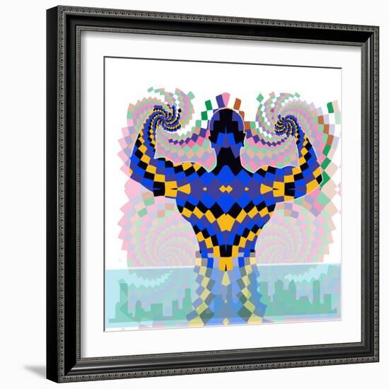 Minotaur 1-Teofilo Olivieri-Framed Giclee Print