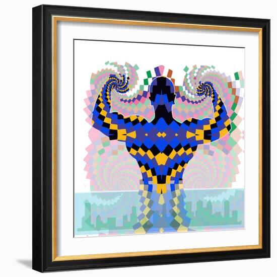 Minotaur 1-Teofilo Olivieri-Framed Giclee Print