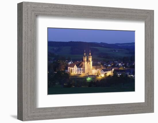 Minster, Saint Peter, Glottertal, Black Forest, Baden-Wurttemberg, Germany-Markus Lange-Framed Photographic Print