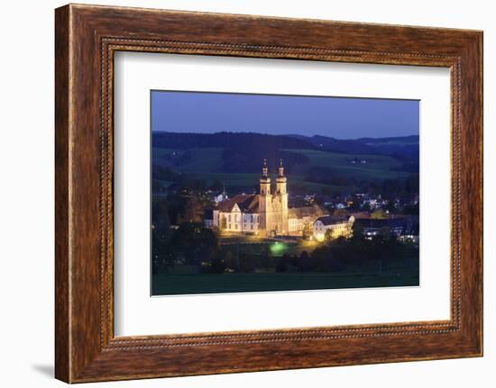 Minster, Saint Peter, Glottertal, Black Forest, Baden-Wurttemberg, Germany-Markus Lange-Framed Photographic Print