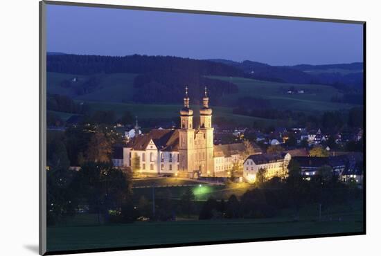 Minster, Saint Peter, Glottertal, Black Forest, Baden-Wurttemberg, Germany-Markus Lange-Mounted Photographic Print