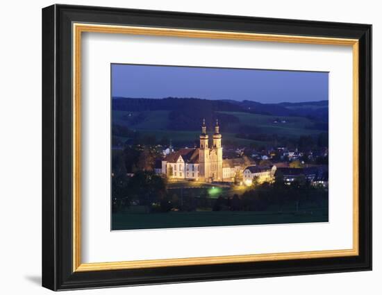 Minster, Saint Peter, Glottertal, Black Forest, Baden-Wurttemberg, Germany-Markus Lange-Framed Photographic Print