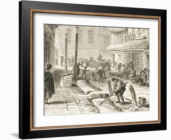 Minster Street in 1829-John Le Keux-Framed Giclee Print