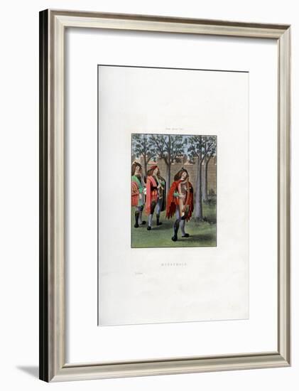 Minstrels, C1480-Henry Shaw-Framed Giclee Print