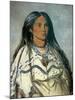 Mint, a Mandan Indian Girl, 1832-George Catlin-Mounted Giclee Print