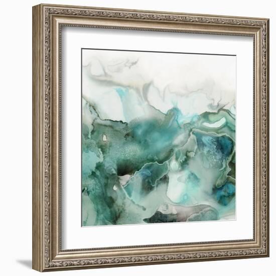 Mint Bubbles I-PI Studio-Framed Art Print