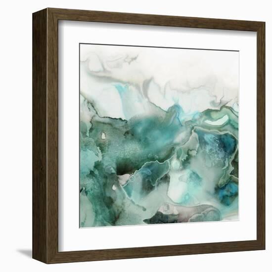 Mint Bubbles I-PI Studio-Framed Art Print