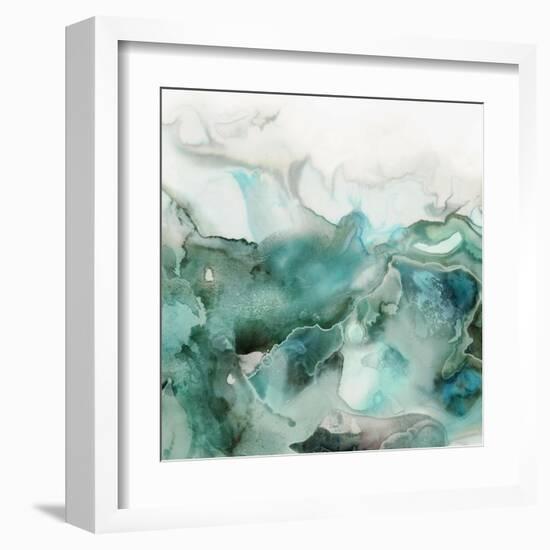 Mint Bubbles I-PI Studio-Framed Art Print