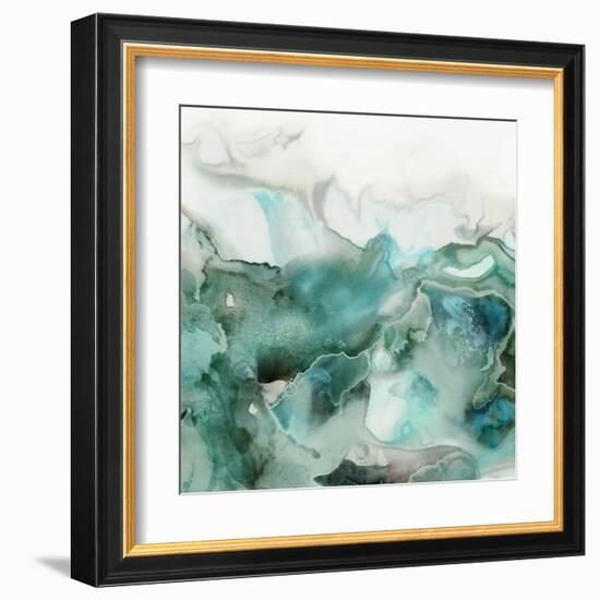 Mint Bubbles I-PI Studio-Framed Art Print