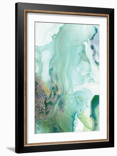 Mint Bubbles III-PI Studio-Framed Art Print