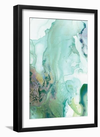 Mint Bubbles III-PI Studio-Framed Art Print