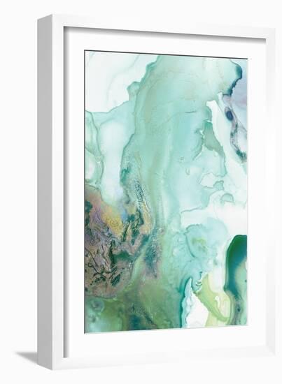 Mint Bubbles III-PI Studio-Framed Art Print