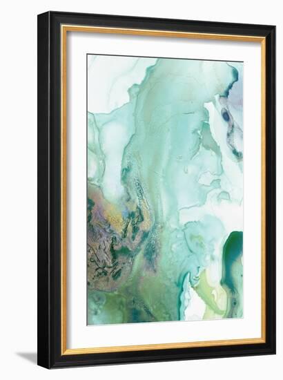 Mint Bubbles III-PI Studio-Framed Art Print