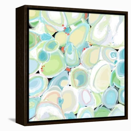 Mint Cocktail-Jan Weiss-Framed Stretched Canvas