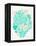 Mint Garden-Cat Coquillette-Framed Premier Image Canvas