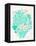 Mint Garden-Cat Coquillette-Framed Premier Image Canvas