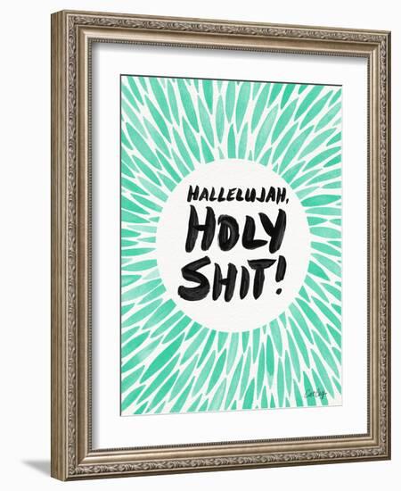 Mint Hallelujah Holy Shit-Cat Coquillette-Framed Giclee Print