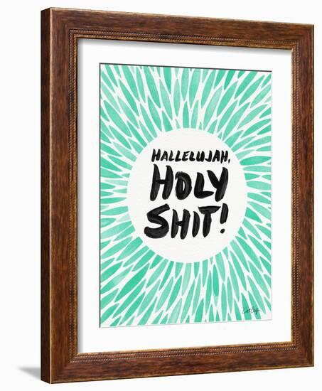 Mint Hallelujah Holy Shit-Cat Coquillette-Framed Giclee Print