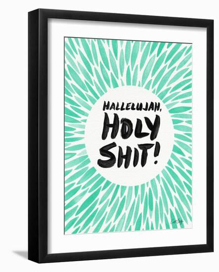 Mint Hallelujah Holy Shit-Cat Coquillette-Framed Giclee Print