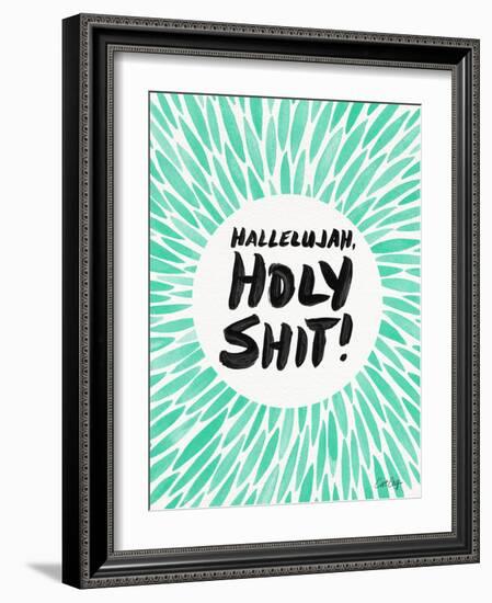 Mint Hallelujah Holy Shit-Cat Coquillette-Framed Giclee Print