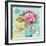 Mint Mason Jar Bouquet-null-Framed Premium Giclee Print