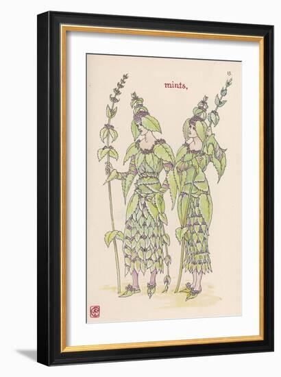 Mint Personified-Walter Crane-Framed Premium Giclee Print