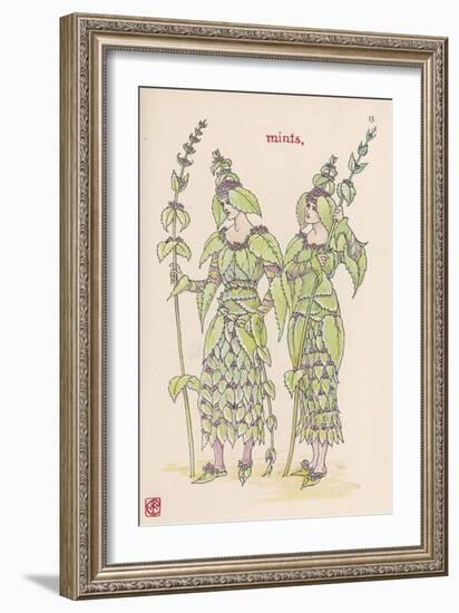 Mint Personified-Walter Crane-Framed Art Print