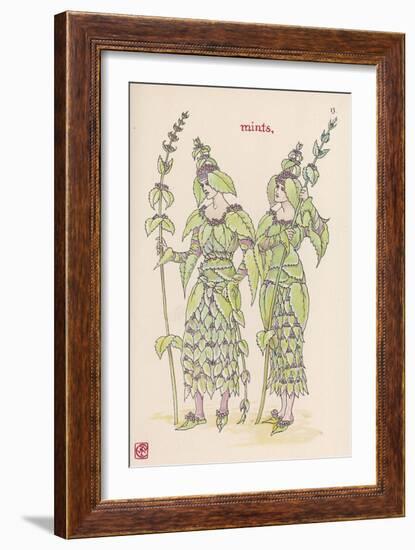 Mint Personified-Walter Crane-Framed Art Print