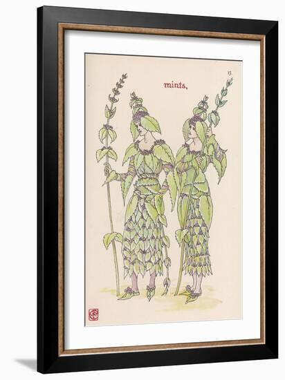 Mint Personified-Walter Crane-Framed Art Print