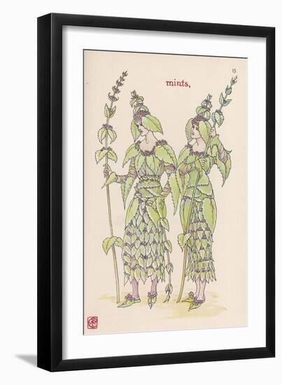 Mint Personified-Walter Crane-Framed Art Print