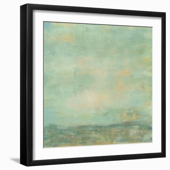 Mint Sky I-Jennifer Goldberger-Framed Art Print