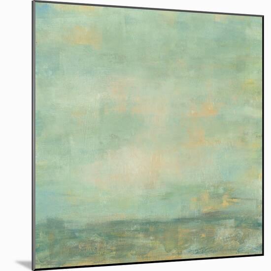 Mint Sky I-Jennifer Goldberger-Mounted Art Print