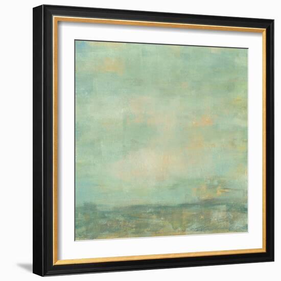 Mint Sky I-Jennifer Goldberger-Framed Art Print