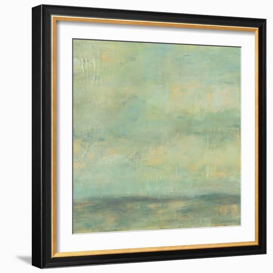 Mint Sky II-Jennifer Goldberger-Framed Art Print