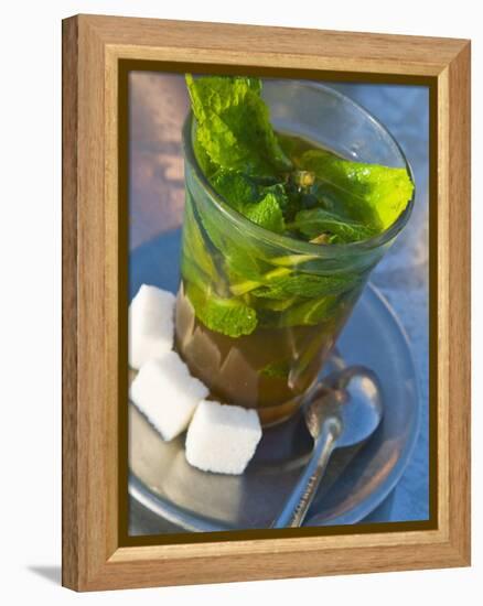 Mint Tea, Marrakech, Morocco, North Africa, Africa-Nico Tondini-Framed Premier Image Canvas