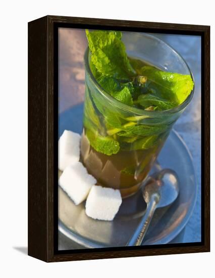 Mint Tea, Marrakech, Morocco, North Africa, Africa-Nico Tondini-Framed Premier Image Canvas