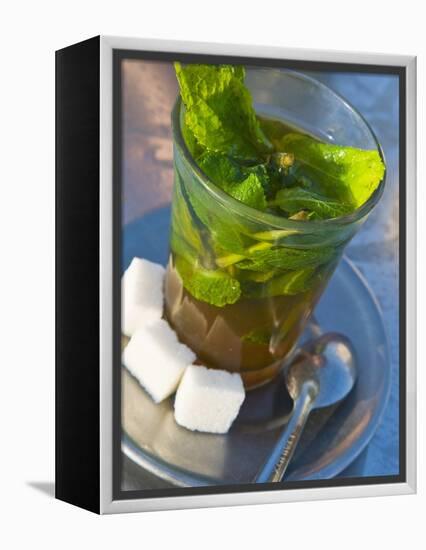 Mint Tea, Marrakech, Morocco, North Africa, Africa-Nico Tondini-Framed Premier Image Canvas