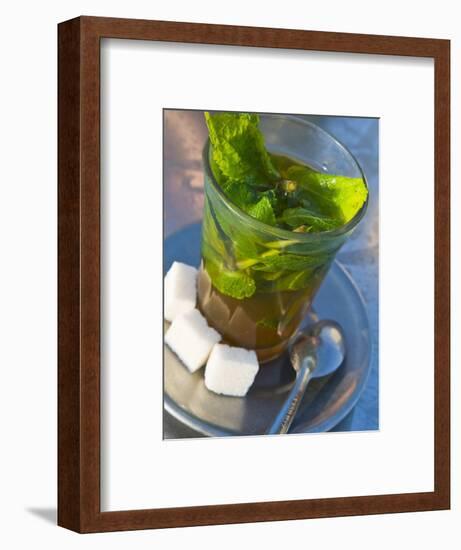 Mint Tea, Marrakech, Morocco, North Africa, Africa-Nico Tondini-Framed Photographic Print