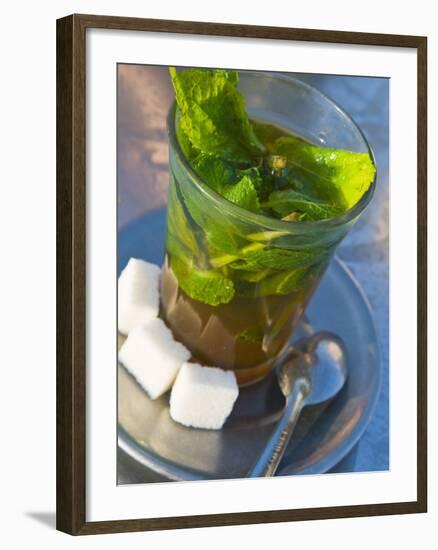 Mint Tea, Marrakech, Morocco, North Africa, Africa-Nico Tondini-Framed Photographic Print