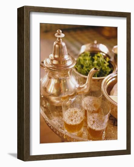 Mint Tea, Marrakech, Morocco, North Africa-Lee Frost-Framed Photographic Print