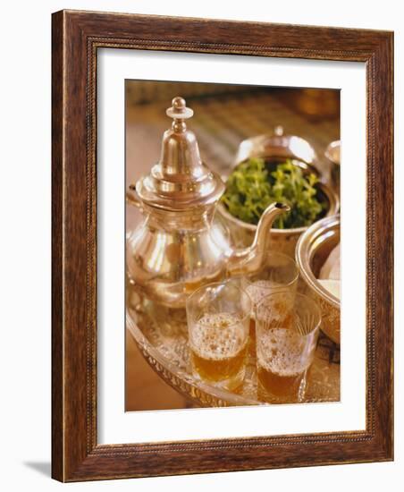 Mint Tea, Marrakech, Morocco, North Africa-Lee Frost-Framed Photographic Print