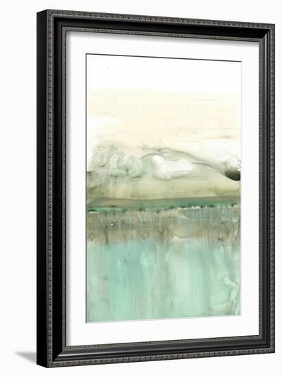 Minty Horizon II-Jennifer Goldberger-Framed Art Print