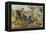 Minutemen, 1776-Currier & Ives-Framed Premier Image Canvas