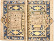Qur'An, Probably Tabriz, C.1540-50-Mir Hussein Al-Sahavi Al-Tabrizi-Framed Premier Image Canvas