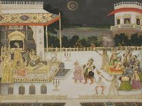 Queen Udham Bai Entertained, 1742-Mir Miran-Giclee Print