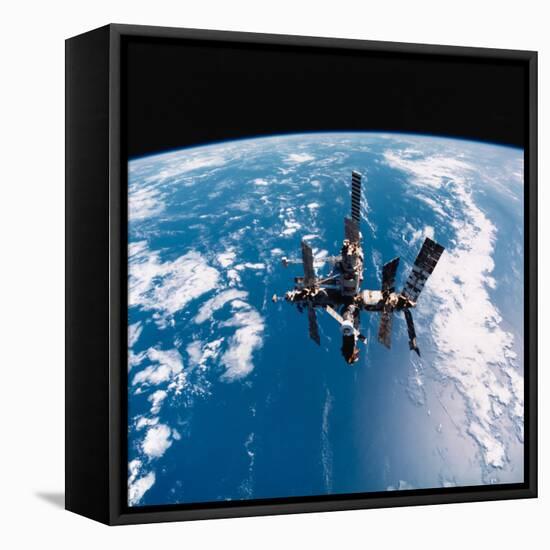 Mir Space Station-null-Framed Premier Image Canvas