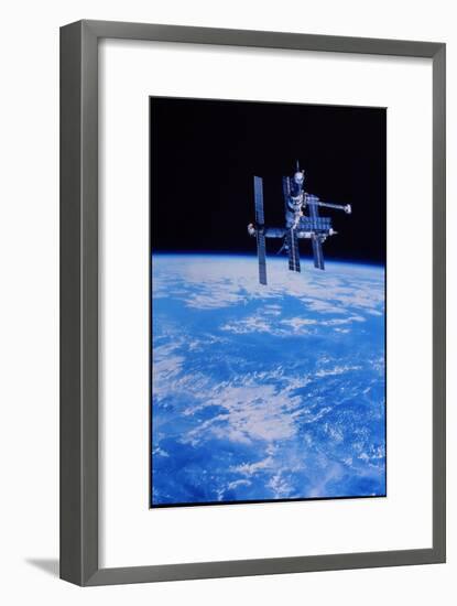 Mir Space Station-null-Framed Photographic Print