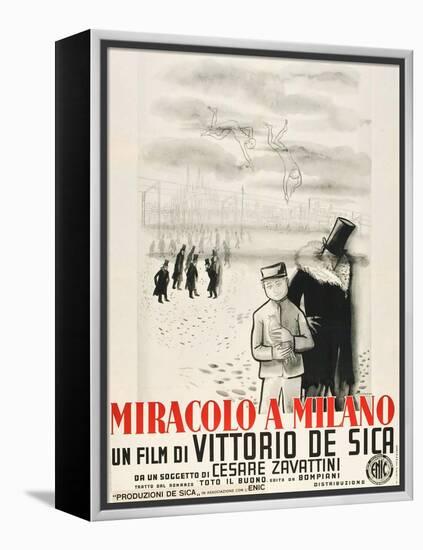 Miracle in Milan, 1950 (Miracolo a Milano)-null-Framed Premier Image Canvas