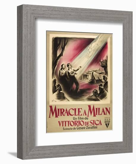 Miracle in Milan-null-Framed Premium Giclee Print